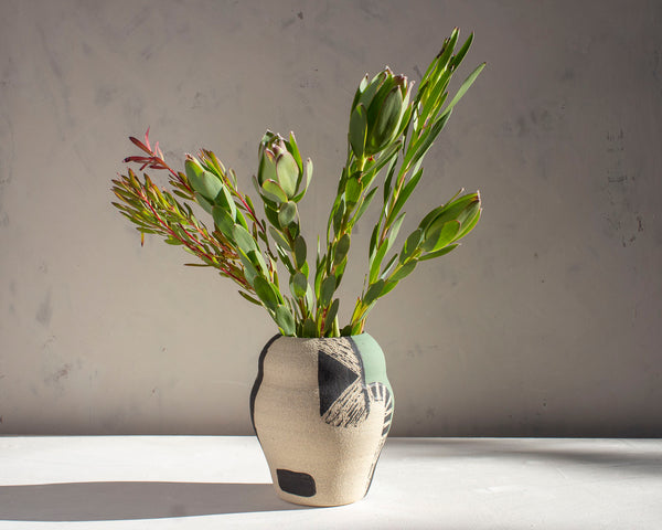 Moss Pathways - Organic Vase