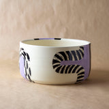 Lilac Path #1 Vessel - Black & Lilac