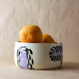Lilac Path #1 Vessel - Black & Lilac