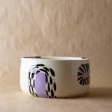 Lilac Path #1 Vessel - Black & Lilac