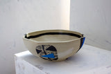 Electric Pathways - Scalloped Bowl