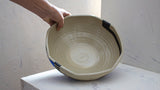 Electric Pathways - Scalloped Bowl