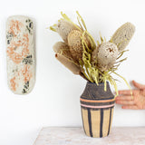 Textured Weave - Shoulder Vase