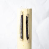 Line Stick Earrings - Black