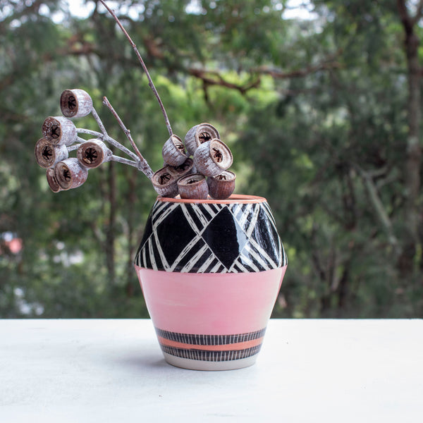 Cats Eye - Angular Vase