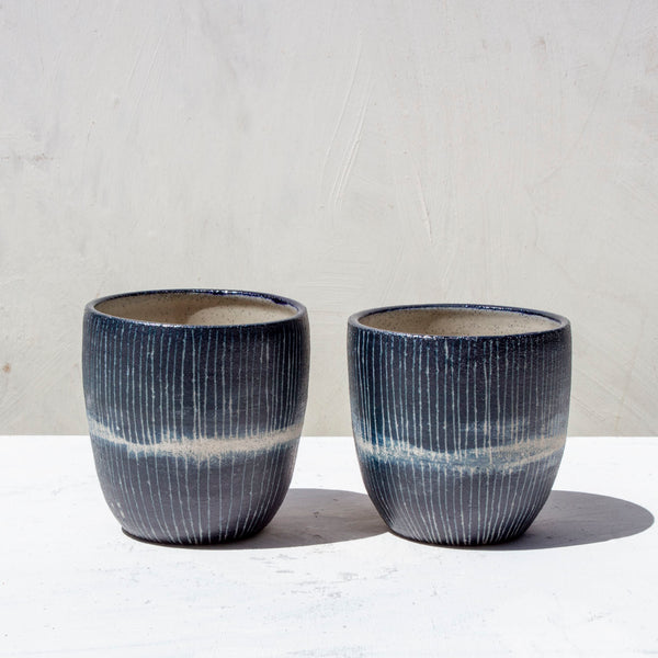 Painterly Blue Steel - Little Vessel