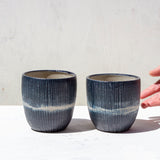Painterly Blue Steel - Little Vessel