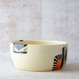 Sunset Pathways #1 Vessel - Black, Nasturtium & Lilac