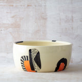 Sunset Pathways #1 Vessel - Black, Nasturtium & Lilac