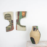 Moss Pathways - Fluted Vase