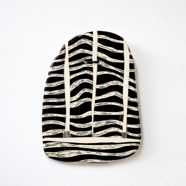 Wave Wall Piece - BW