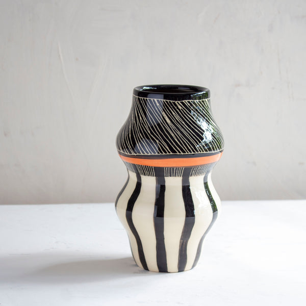 Textured Weave - Wavy Vase