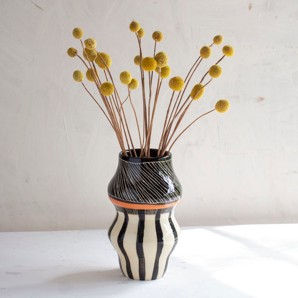 Textured Weave - Wavy Vase
