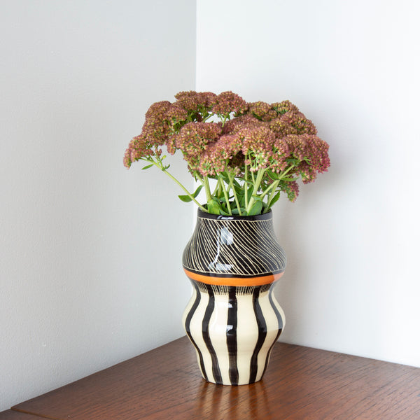 Textured Weave - Wavy Vase