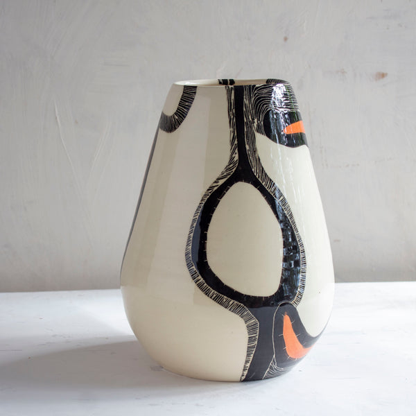 Inner Contours - Bulbous Vase