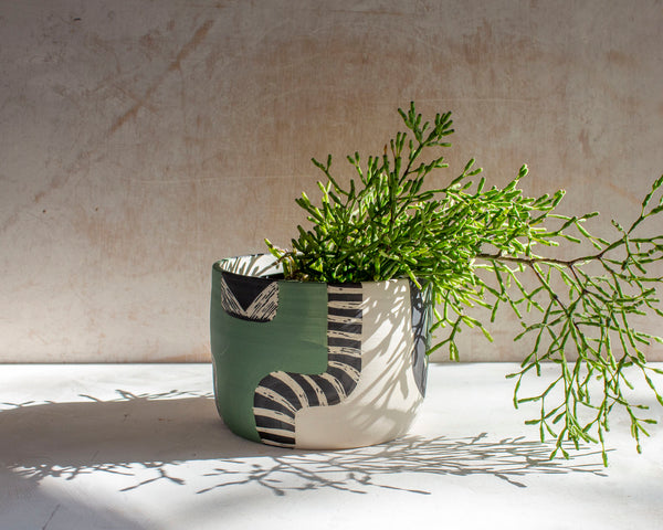 Moss Pathways - XLg Planter / Vessel