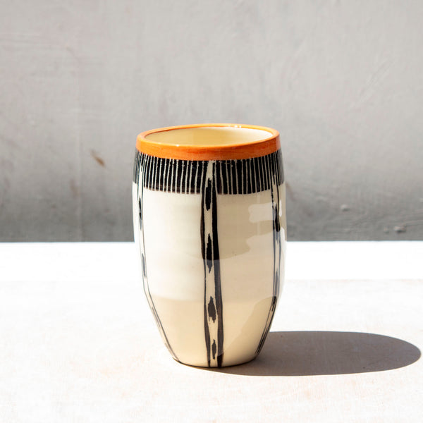 Ikat Stripe - Little Vase