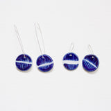 Indigo Moon Little Drop Earrings- Indigo