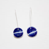 Indigo Moon Little Drop Earrings- Indigo