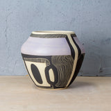 Going In Circles Vessel - Black & Lilac