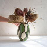 Moss Tracks - Pedestal Vase