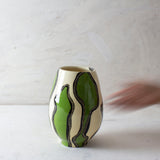 Moss Tracks - Pedestal Vase