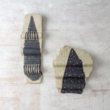 Spotted Pointer - Undulating Ceramic Wall Piece