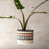 Textured Spotted Path - Outdoor Large Hanging Planter