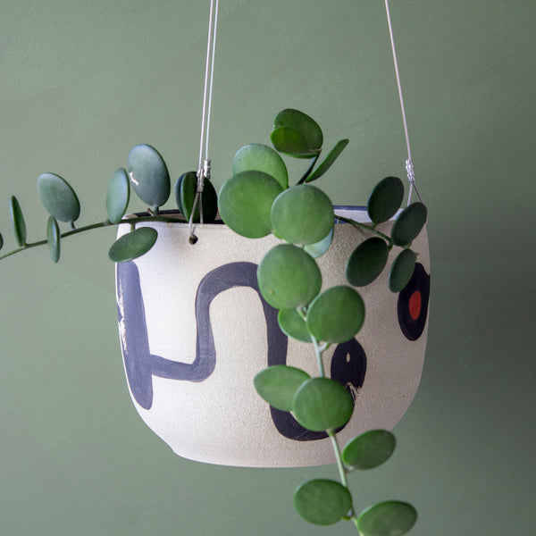 Think Ahead rounded Lg Hanging Planter