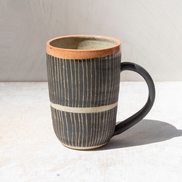 Stripey Road - Slender Mug