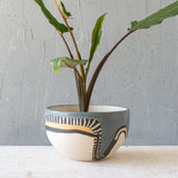 Textured Rocky Road Vessel