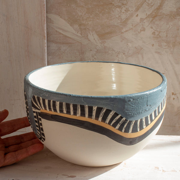 Textured Rocky Road Vessel