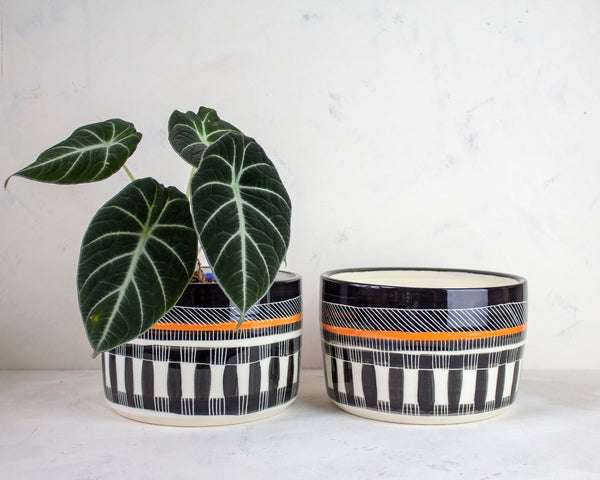 Textured Weave - XLarge Planter
