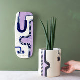 Lilac Path - Ceramic Wall Piece