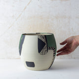 Moss Pathways - Jumbo Vessel /Planter