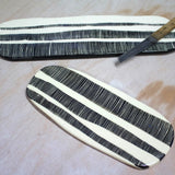 Ceramic Platter  - 'Stripey Road'