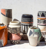 Tri Burst - Slender Vase